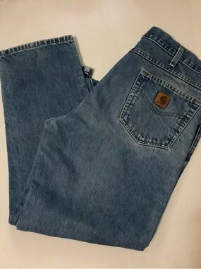 Men’s Carthartt Jeans size 38/30 Blue Jeans #1167